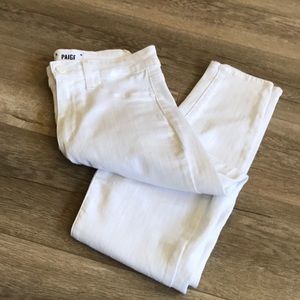 Brand New PAIGE high rise white denim